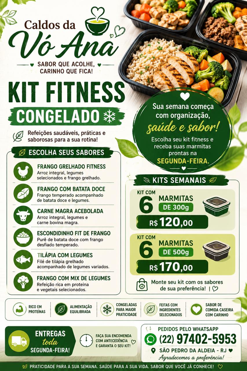 Cardápio oficial